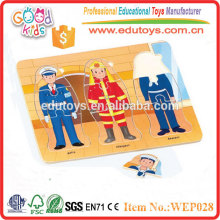 Wooden Occupation Puzzle - Educational Toy